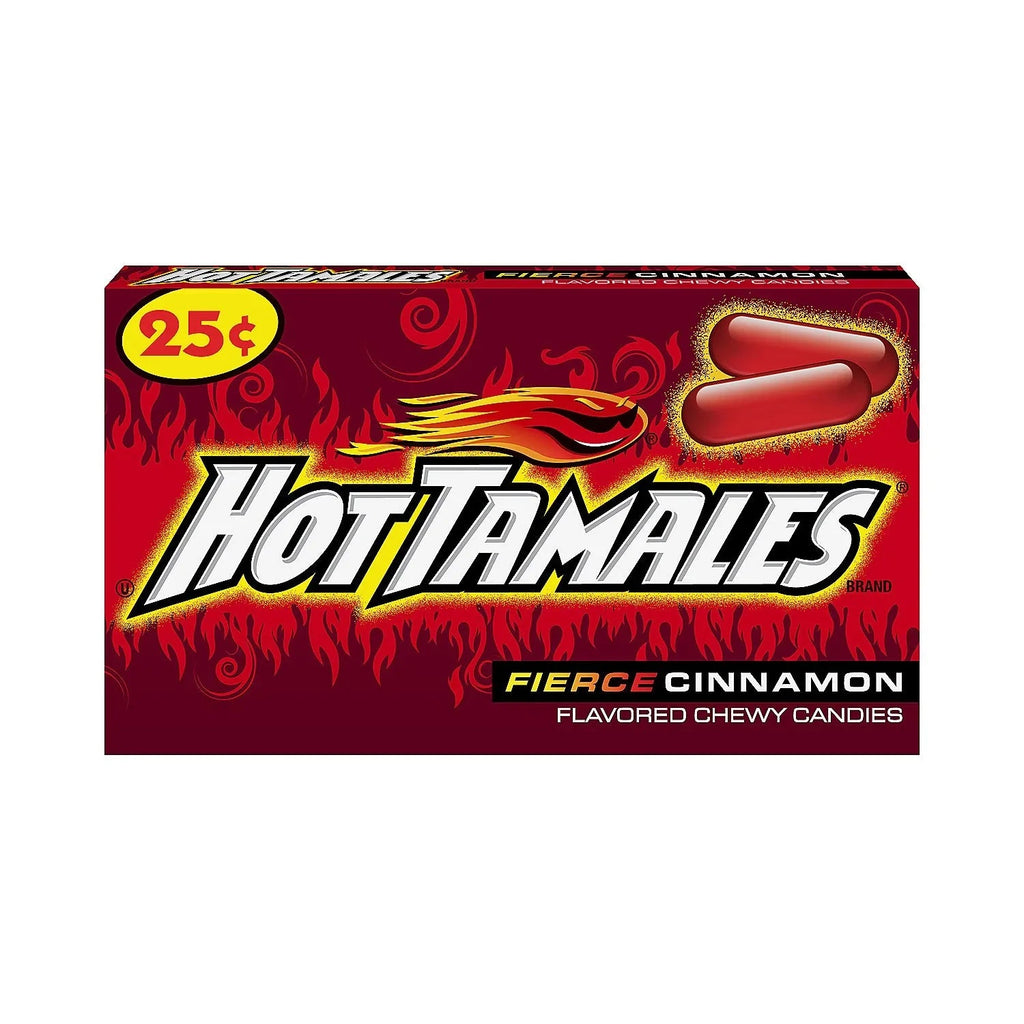 Hot Tamales Candy Mini Packs: 24-Piece Display