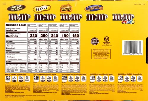 MARS Chocolate and Candy Full Size Variety Pack, 30 Count