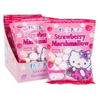 Hello Kitty Strawberry Marshmallow Candy Peg Bags: 12-Piece Case