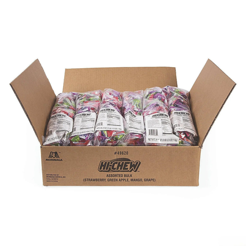 Hi-Chew Fruit Chews Candy Assorted - Bulk: 15LB Case