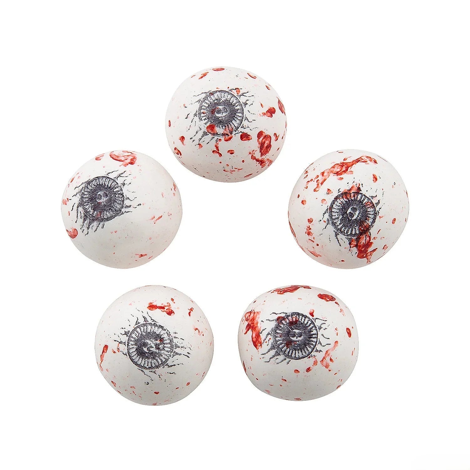 Bubble Gum Eyeballs - Wrapped: 75-Piece Bag