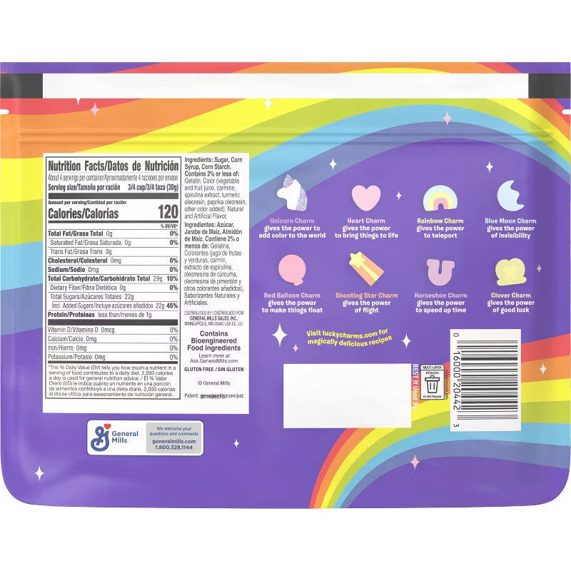 Lucky Charms Marshmallow Pouch: 4-Ounce Bag