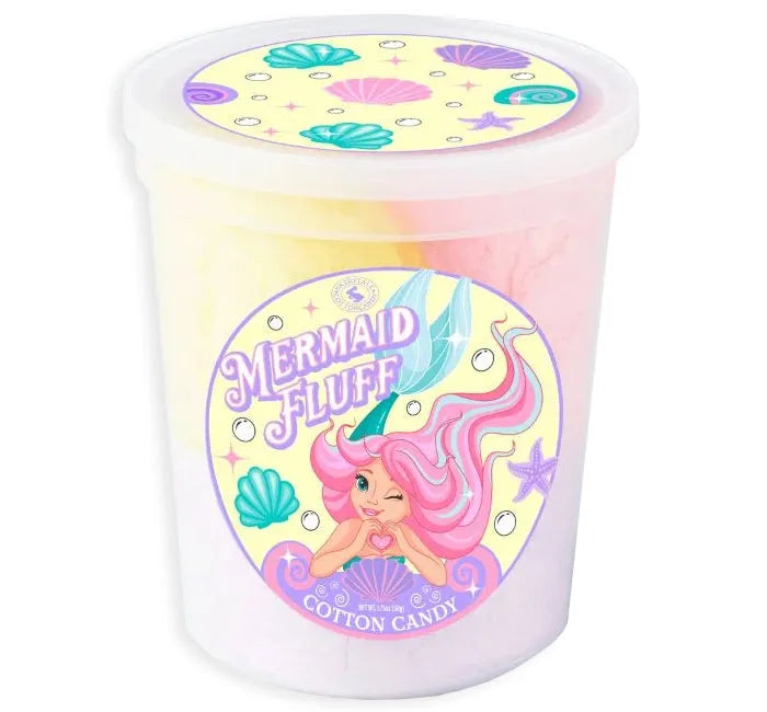 Chocolate Storybook Cotton Candy - Mermaid Fluff: 12-Piece Case