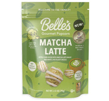 Belles Gourmet Candy Popcorn - Matcha Latte: 12-Piece Case