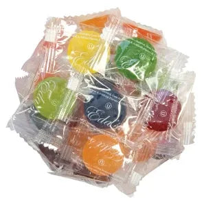Eda's Sugar Free Hard Candy Drops - Fruit Assortment: 15LB Case