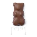 Chocolate Covered Jumbo Gummy Bears: 5LB Box