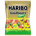 Haribo Gold-Bears Sour Gummy Bears Peg Bags: 3.3LB Case