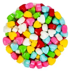Rainbow Candy Hearts: 10LB Case