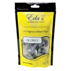 Eda's Sugar Free Hard Candy Drops - Black Licorice Peg Bags: 12-Piece Case