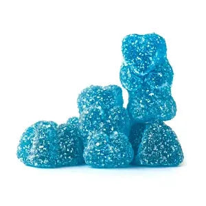 Sour Gummy Blue Bears - Raspberry: 6.6LB Bag