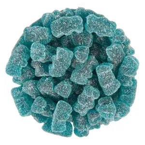 Sour Gummy Blue Bears - Raspberry: 6.6LB Bag