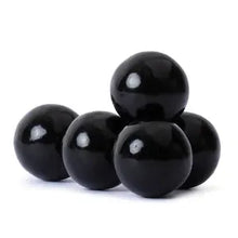 Black 1-Inch Gumballs: 850-Piece Case