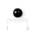 Black 1-Inch Gumballs: 850-Piece Case