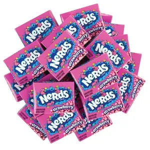 Nerds Strawberry Candy Snack Size Packs: 500-Piece Case