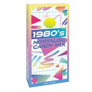 Classic Nostalgic 1980's Candy Gift Box: 6-Piece Case