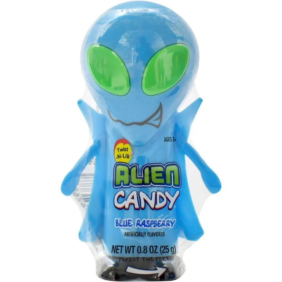 Alien Twist-N-Lik Candy: 12-Piece Display