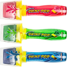 Squeezy Paint Pop Lollipop and Gel Candy: 12-Piece Display