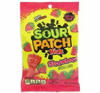 Sour Patch Strawberry Candy Peg Bags: 12-Piece Case