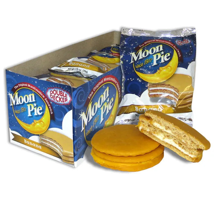 Double Decker Banana Moon Pies: 9-Piece Box