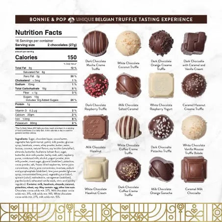 Bonnie and Pop Belgian Bliss Truffle Treasure
