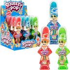 Squeezy Pop Lollipop & Gel Candy: 12-Piece Display