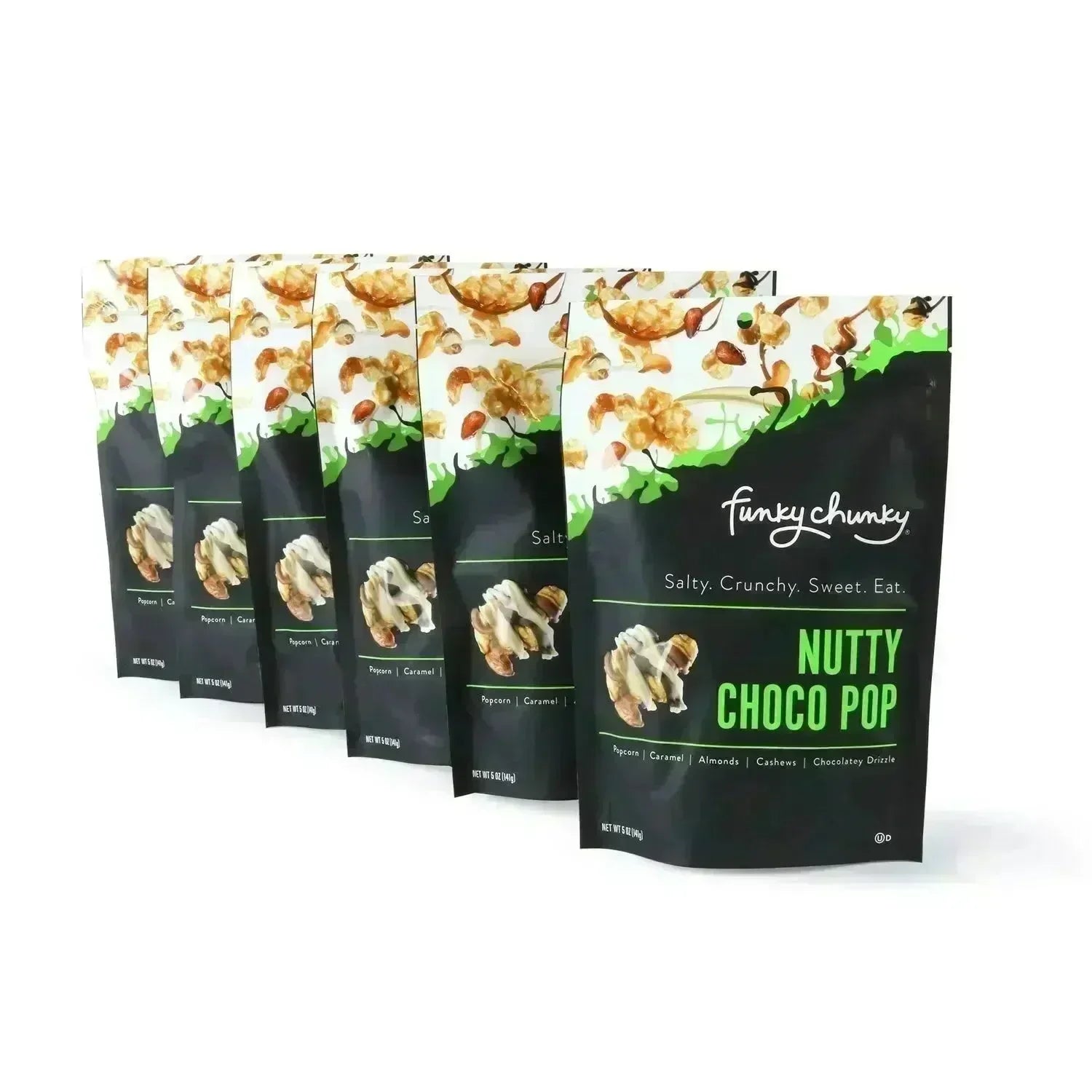 Funky Chunky Nutty Choco Popcorn