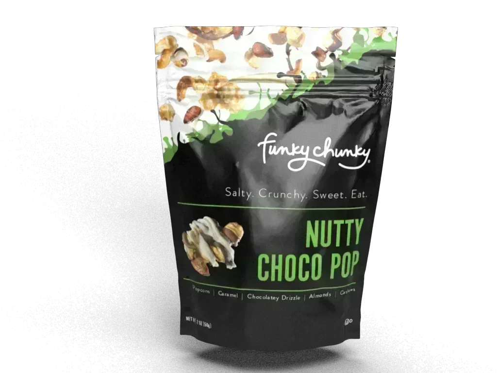 Funky Chunky Nutty Choco Popcorn