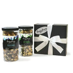 Funky Chunky Salty Sweet Duo Nutty Caramel: 19-Ounce Tall Canisters