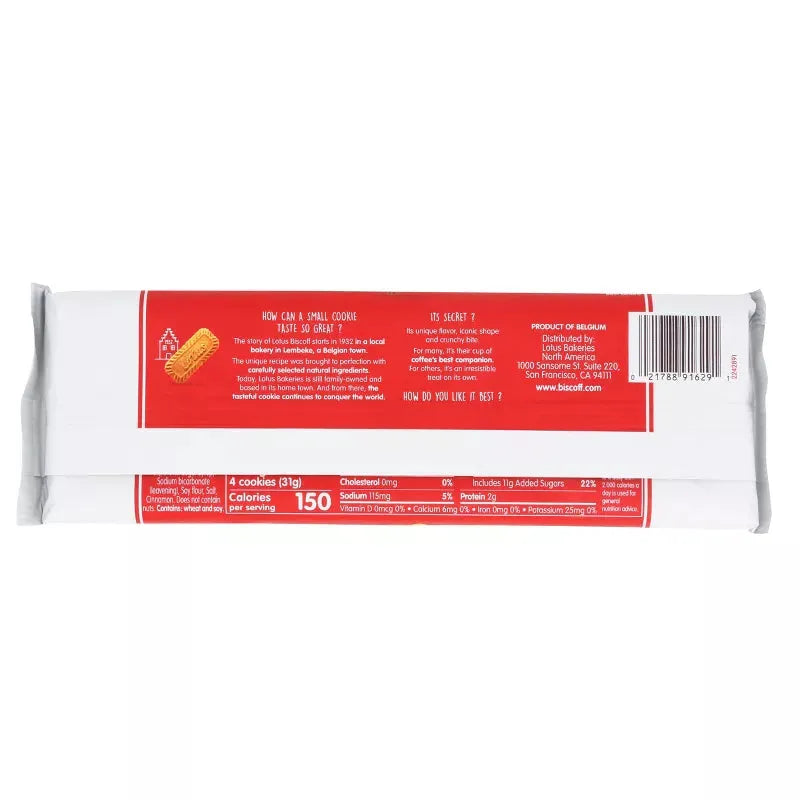 Lotus Biscoff Vegan Cookies: 32-Piece Pack