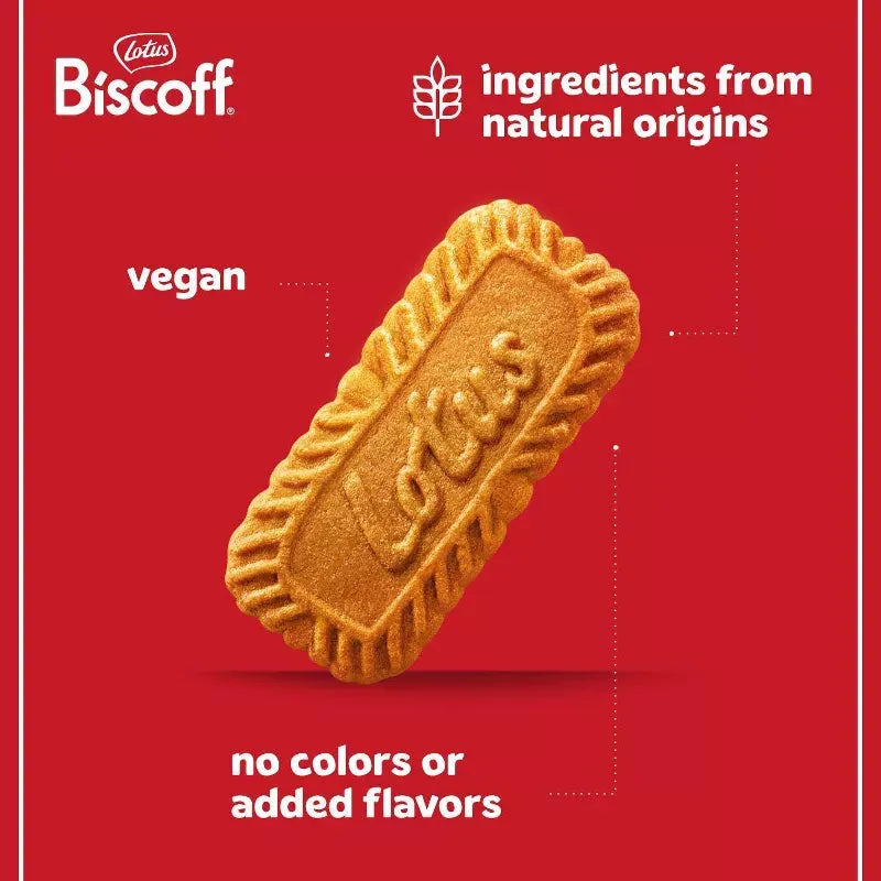 Lotus Biscoff Vegan Cookies: 32-Piece Pack