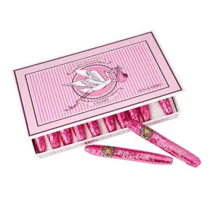 Madelaine Foiled Milk Chocolate Cigars - Girl: 24-Piece Box