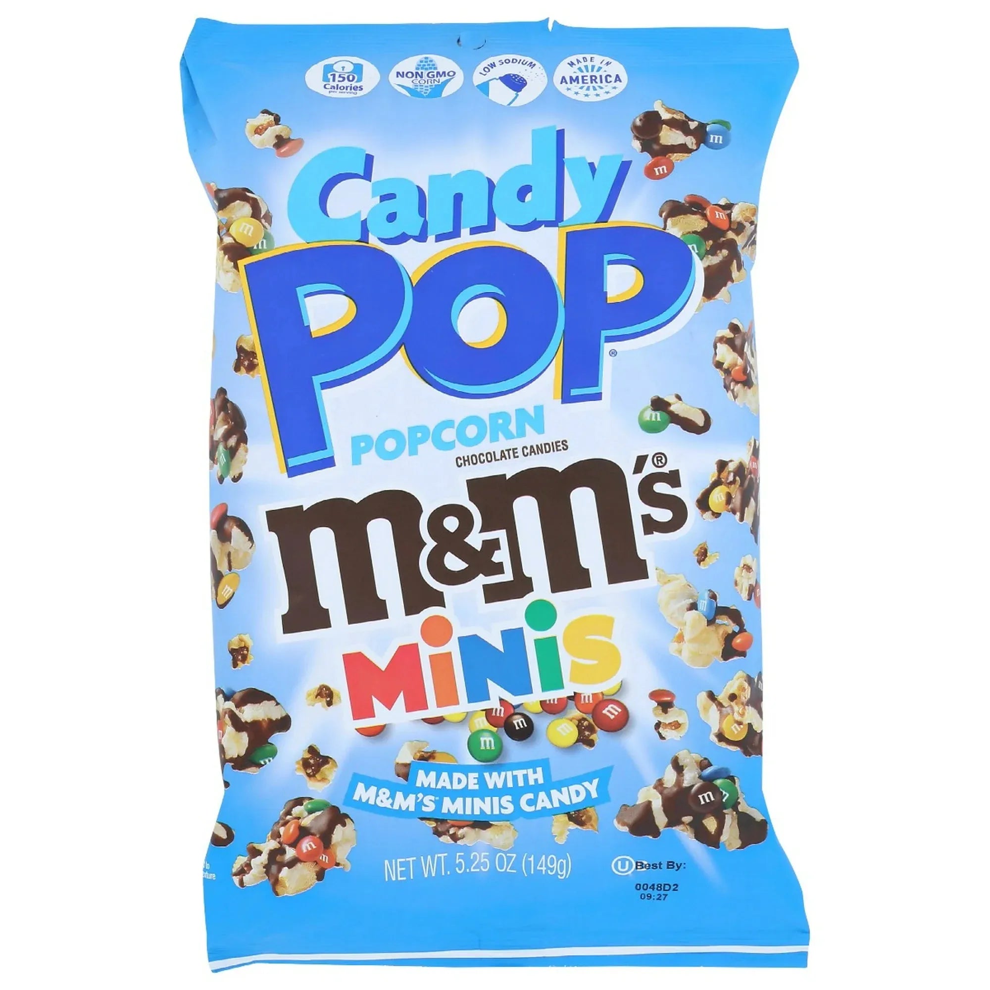 Candy Pop M&M's Minis Candy Popcorn: 12-Piece Case