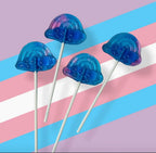 Pure Sugar Lollipop - Cotton Candy Rainbow