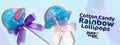 Pure Sugar Lollipop - Cotton Candy Rainbow