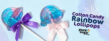 Pure Sugar Lollipop - Cotton Candy Rainbow