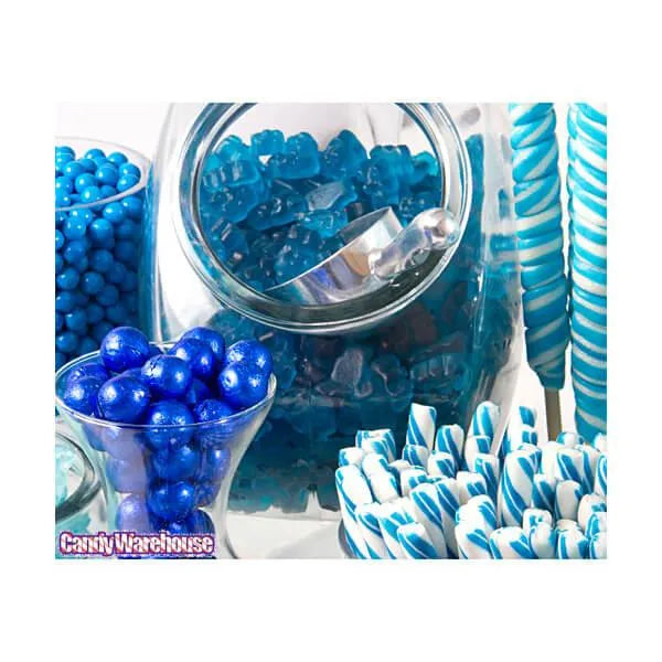 Albanese Blue Raspberry Gummy Bears: 5LB Bag