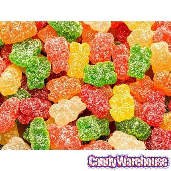 Albanese Sour Gummy Bears Candy: 4.5LB Bag