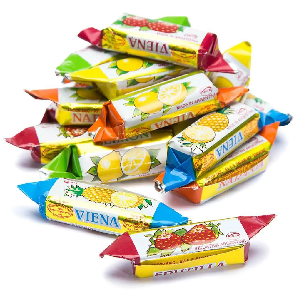 Arcor Vienna Assorted Fruit Filled Hard Candy: 6-Pound Bag