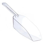 Clear Plastic 4-Ounce Flat Bottom Candy Scoop