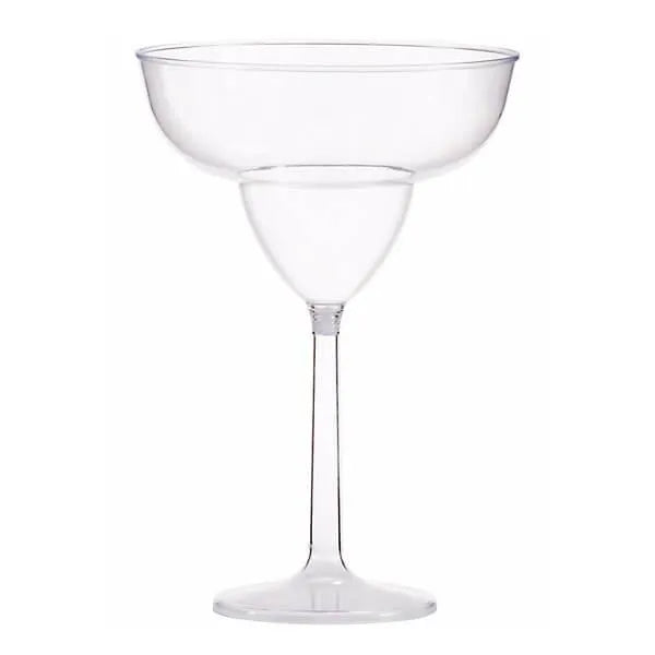 Clear Plastic Jumbo Margarita Glass