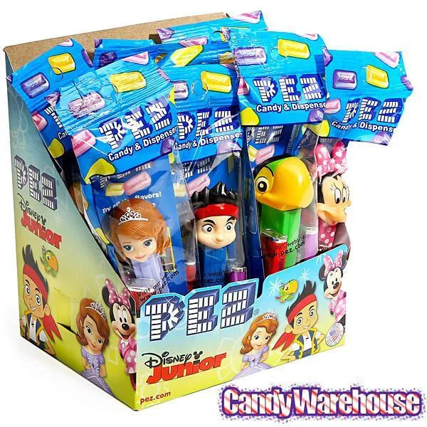 Disney Junior PEZ Candy Packs: 12-Piece Display