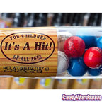 Dubble Bubble Gumballs Filled Baseball Bat: 12-Piece Case