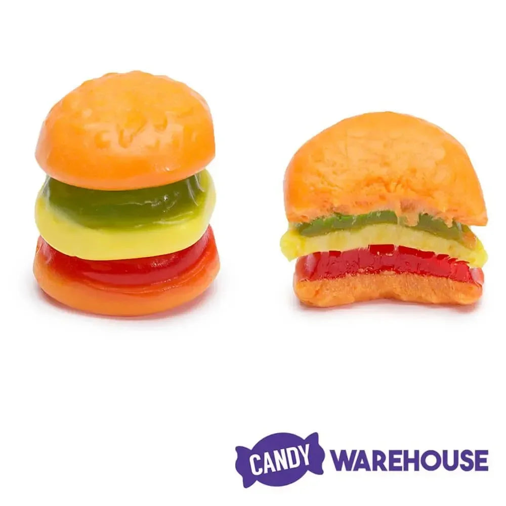 Efrutti Gummy Mini Burgers Candy: 60-Piece Box (05/03/26)