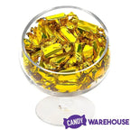 Foiled Caramel Candy - Gold: 180-Piece Bag