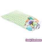 Green Honeycomb Candy Bags: 25-Piece Pack