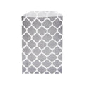 Grey Casablanca Pattern Candy Bags: 25-Piece Pack