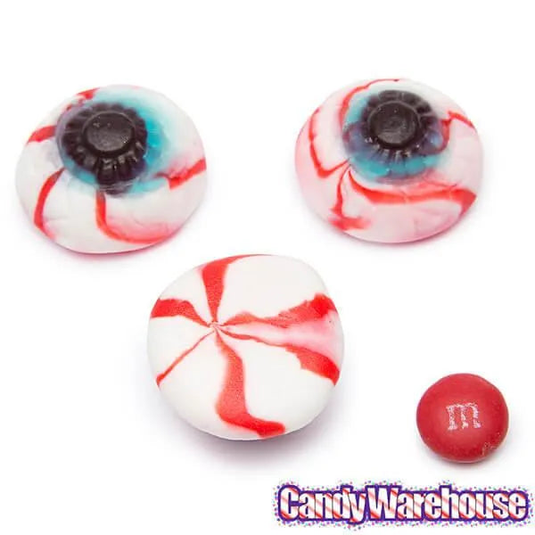 Gummy Scary Eyeballs: 2KG Bag