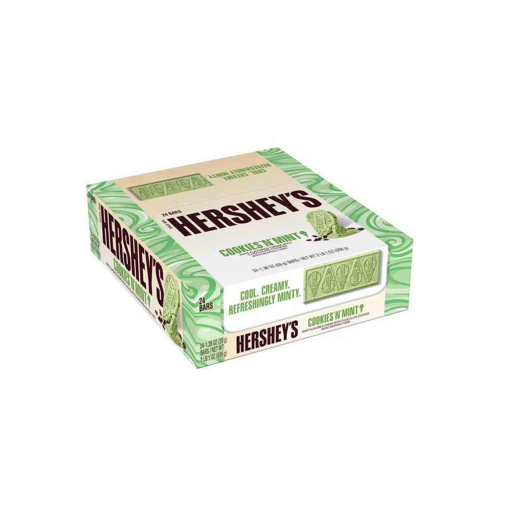 Hershey's Cookies 'N' Mint Candy Bar: 24-Count Box