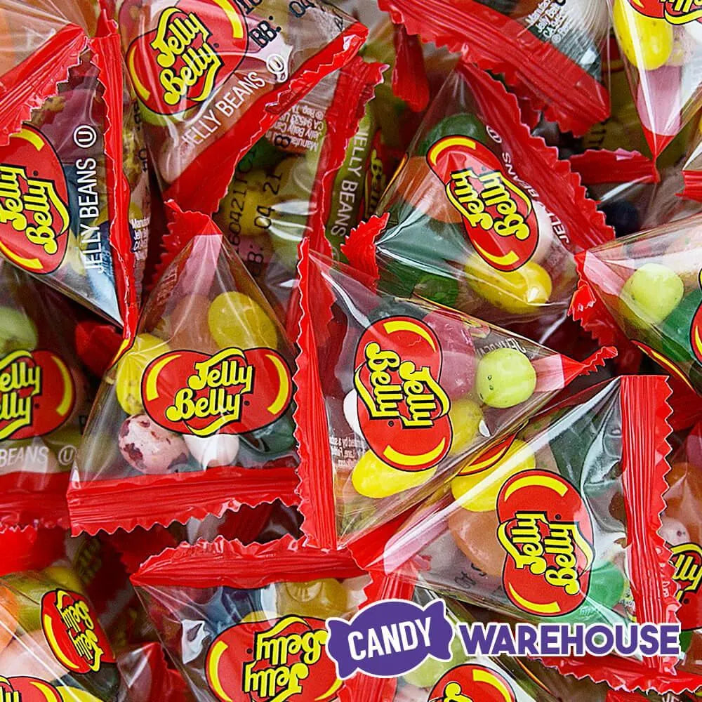 Jelly Belly 10 Flavors Jelly Beans Pyramid Packs: 250-Piece Box