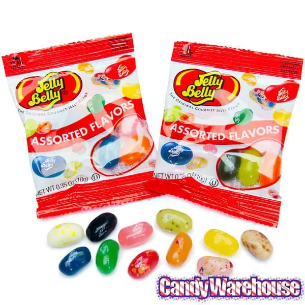 Jelly Belly Assorted Flavors Jelly Beans Mini Packets: 36-Piece Bag